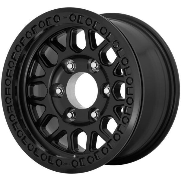 STATUSFÄLGAR KM234 SATIN BLACK 8.5x17 6/139.7 ET0 CB108