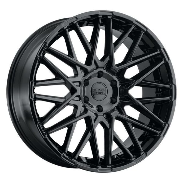 STATUSFÄLGAR MOROCCO GLOSS BLACK 9x20 5/127 ET30 CB71.5