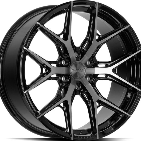 VOSSEN HF6.4 TINTED GLOSS BLACK 9x17 6/135 ET0 CB87.1