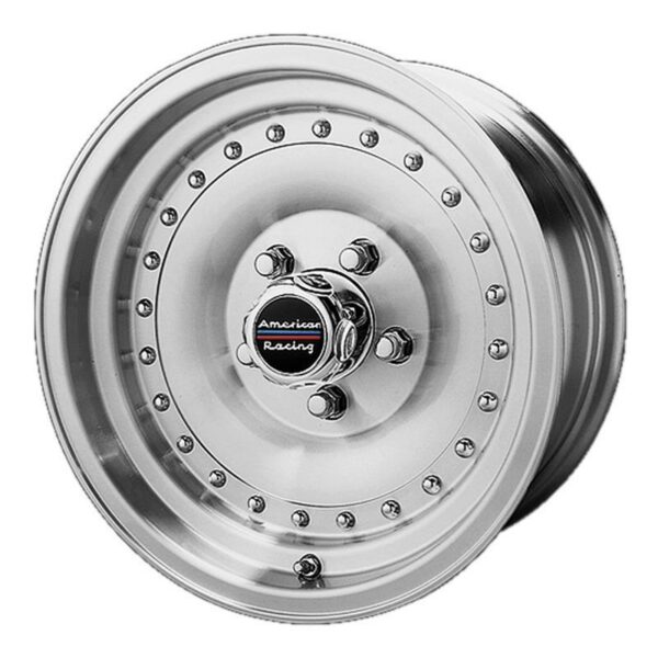 AMERICAN RACING AR61 MACHINED 8x15 5/127 ET-19 CB83.1