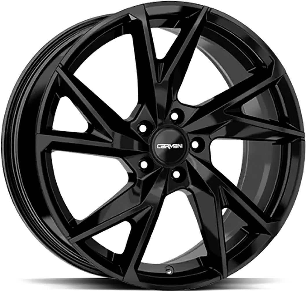 CARMANI RUDI BLACK 8x18 5114.3 ET45 CB72.6 Alumiinivanteet 137719 1 CARMANI RUDI BLACK 8x18 5114.3 ET45 CB72.6 Alumiinivanteet 137719 1