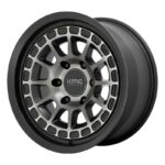 KMC KM719 CANYON SATIN BLACK W/ GRAY TINT 8x16 6/139.7 ET0 CB106.1