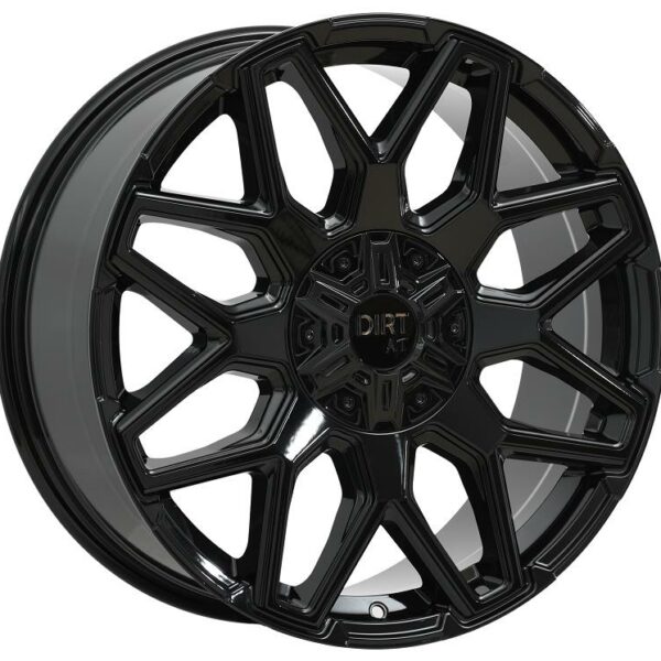 STATUSFÄLGAR D212 GLOSSBLACK 8x18 5/118-130 ET48 CB84.1