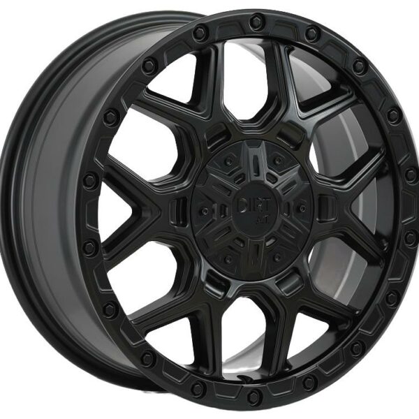 STATUSFÄLGAR D213 FLATBLACK 8x18 6/120-130 ET48 CB84.1
