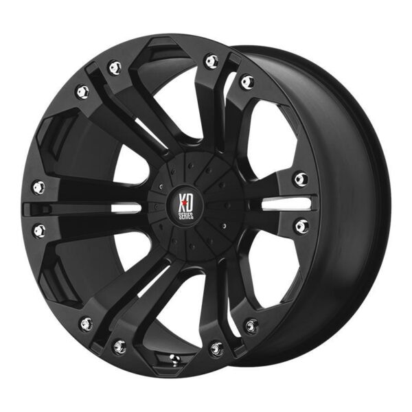 STATUSFÄLGAR XD778 MATTE BLACK 9x18 6/135-139.7 ET35 CB100.5