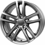 ALUTEC X10 METAL-GREY  5X 8x18 8/18 ET30 CB72.6