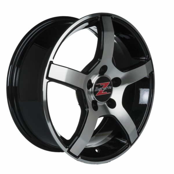 BARZETTA INVERNO BLACK POLISHED 7.5x18 5/112 ET45 CB66.6