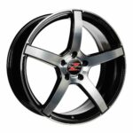 BARZETTA INVERNO BLACK POLISHED 8.5x19 5/112 ET30 CB66.6