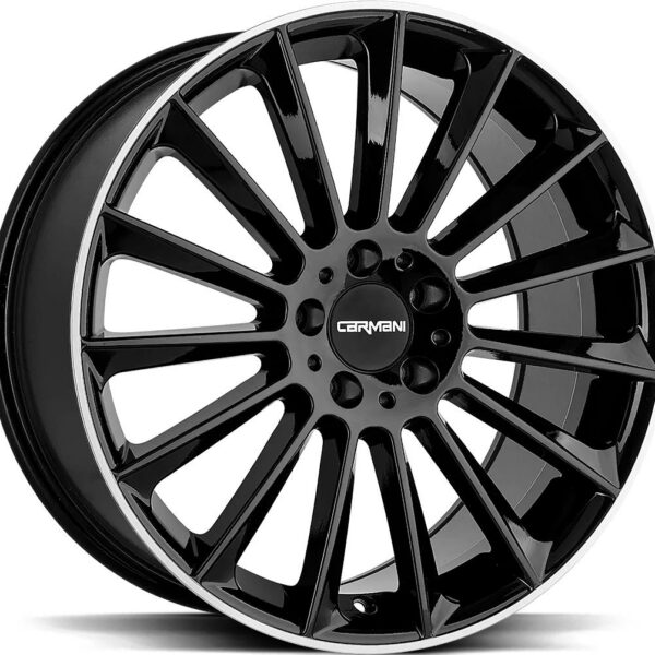 CARMANI FRITZ BLACK LIP POL 8x19 5112 ET43 CB66.6 Alumiinivanteet 141372 1