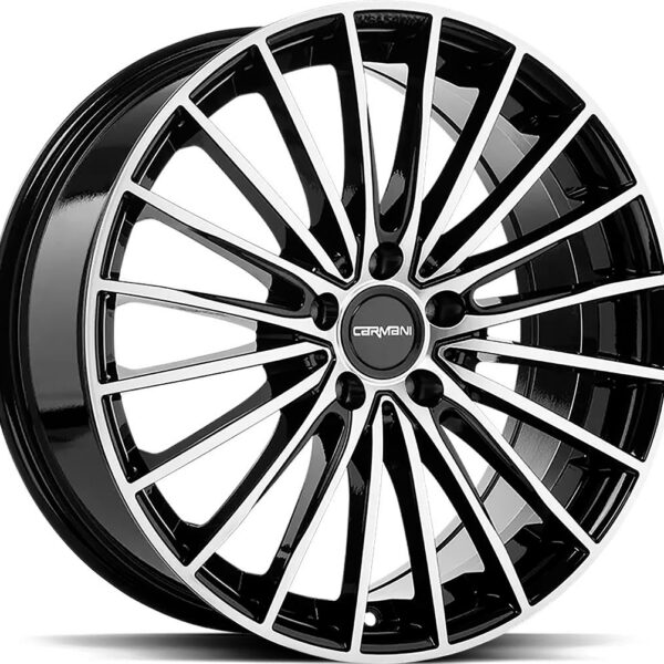 CARMANI KARL BLACK POL 8x19 5/108 ET45 CB72.6