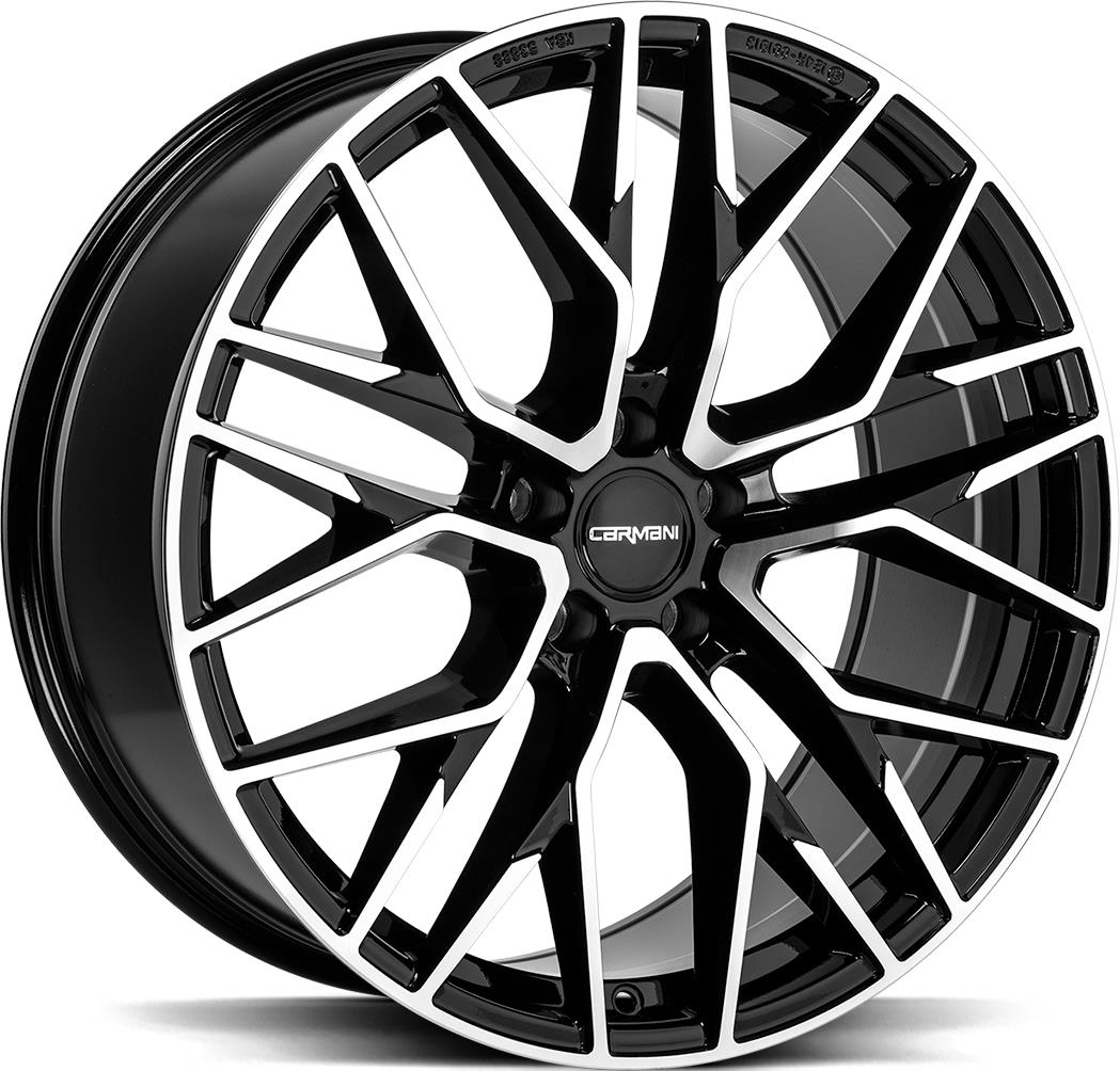 CARMANI LUDWIG BLACK POL 7.5x18 5112 ET51 CB66.6 Alumiinivanteet 140826 1 CARMANI LUDWIG BLACK POL 7.5x18 5112 ET51 CB66.6 Alumiinivanteet 140826 1