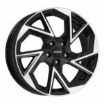 DEZENT AP DARK BLACK/POLISHED 5X 6x16 6/16 ET43 CB57.1