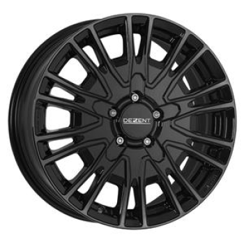 DEZENT KE BLACK 5X 7x17 717 ET55 CB65.1 Alumiinivanteet 142058 1