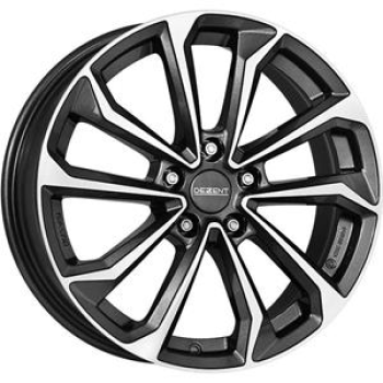 DEZENT KS DARK GUNMETALPOLISHED 5X 7x17 717 ET48 CB67.1 Alumiinivanteet 142176 1