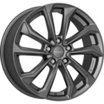 DEZENT KS GRAPHITE MATT 6.5x16 516 ET40 CB67.1 Alumiinivanteet 140759 1