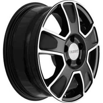 DEZENT VAN DARK BLACKPOLISHED 6.5x16 516 ET50 CB66.1 Alumiinivanteet 138396 1
