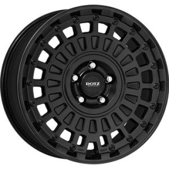 DOTZ TALARA BLACK MATT 8x18 818 ET45 CB65.1 Alumiinivanteet 142038 1