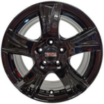 FONDMETAL PRO1 GLOSSY BLACK 5X1 6.5x16 516 ET42 CB65.1 Alumiinivanteet 138260 1