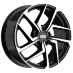 FONDMETAL TAARA GLOSSY BLACK MACHINED 5X1 8.5x19 5/19 ET32 CB66.6