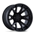 FUEL FC402 CATALYST MATTE BLACK W/ GLOSS BLACK LIP 9x20 6/135 ET20 CB87.1