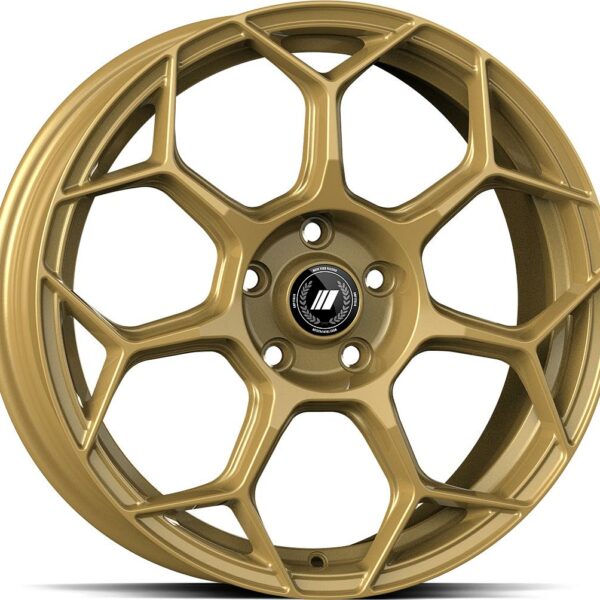 GMP RACEWAY GOLD 7x17 5100 ET40 CB75 Alumiinivanteet 141963 1