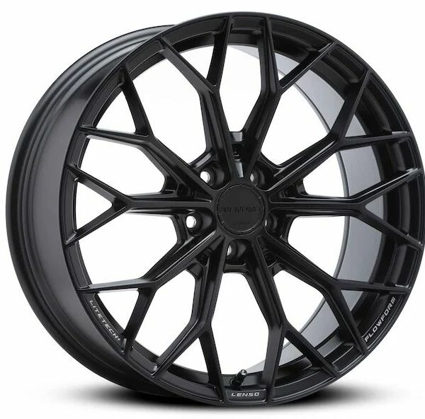 LENSO VENOM GLOSSY BLACK 9x20 5/114.3 ET35 CB73.1