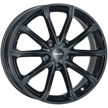 MAK DAVINCI GLOSS BLACK 65X 6.5x17 517 ET40 CB60.1 Alumiinivanteet 142399 1