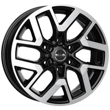 MAK GRAVEL BLACK MIRROR 65X 6.5x16 516 ET50 CB74.1 Alumiinivanteet 142403 1