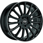 MSW 30 GLOSS BLACK+DIAMOND LIP 7,5X 7.5x18 5/18 ET40 CB73.1