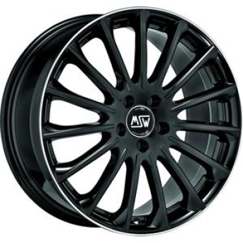 MSW 30 GLOSS BLACKDIAMOND LIP 75X 7.5x18 518 ET40 CB73.1 Alumiinivanteet 142034 1