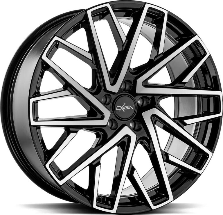 OXIGIN OXMOVE BLACK FULL POL 8.5x19 5108 ET38 CB72.6 Alumiinivanteet 58048 1