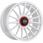 OZ RACING SUPERTURISMO EVOLUZIONE WRC RACE WHITE RED LETTERING  5X112 8x18 8/18 ET48 CB75