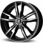 REDS FAST MATT BLACK POLISHED 6,5X1 6.5x16 5/16 ET40 CB72.3