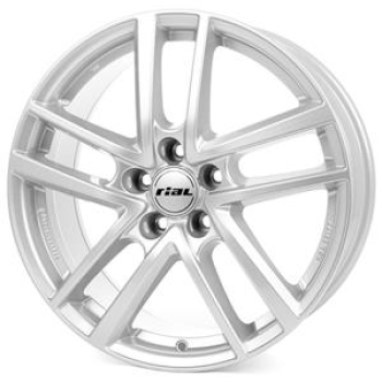 RIAL ASTORGA POLAR SILVER 6x16 616 ET45 CB57.1 Alumiinivanteet 142456 1