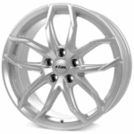 RIAL LUCCA POLAR SILVER 8x18 818 ET45 CB70.2 Alumiinivanteet 138381 1