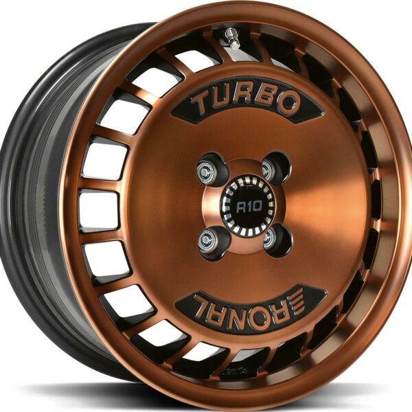 RONAL R10 TURBO COPPER MATT FRONT DIAM CUT 7x15 4100 ET28 CB68 Alumiinivanteet 138362 1