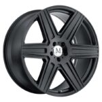 STATUSFÄLGAR ATLAS MATTE BLACK 8x16 5/160 ET38 CB65.1