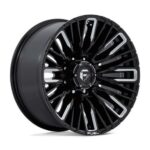 STATUSFÄLGAR D849 REBAR GLOSS BLACK MILLED 9x20 6/139.7 ET1 CB106.1