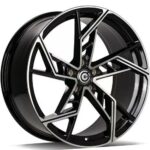 STATUSFÄLGAR EVIL BLACK FRONT POLISHED 10x22 5/112 ET20 CB66.5