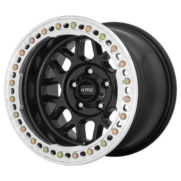 STATUSFALGAR KM235 GRENADE CRAWL SATIN BLACK 8.5x17 5127 ET0 CB71.5 Alumiinivanteet 39396 1