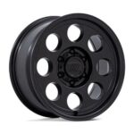 STATUSFÄLGAR PA201 HERITAGE MATTE BLACK 8x16 5/127 ET0 CB71.5