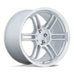 STATUSFÄLGAR RC209 RPS MATTE SILVER W/ DIAMOND CUT LIP 8.5x18 5/120 ET35 CB74.1