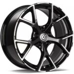 STATUSFÄLGAR RIVER BLACK FRONT POLISHED 8x18 5/112 ET45 CB66.5