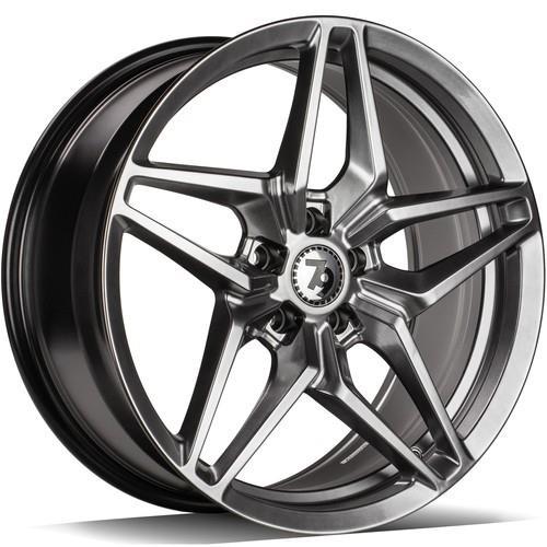 STATUSFÄLGAR SCF-M DIAMOND HYPER BLACK 8.5x19 5/112 ET35 CB66.6