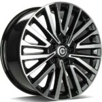 STATUSFÄLGAR SONG BLACK FRONT POLISHED 8x18 5/120 ET50 CB65.1