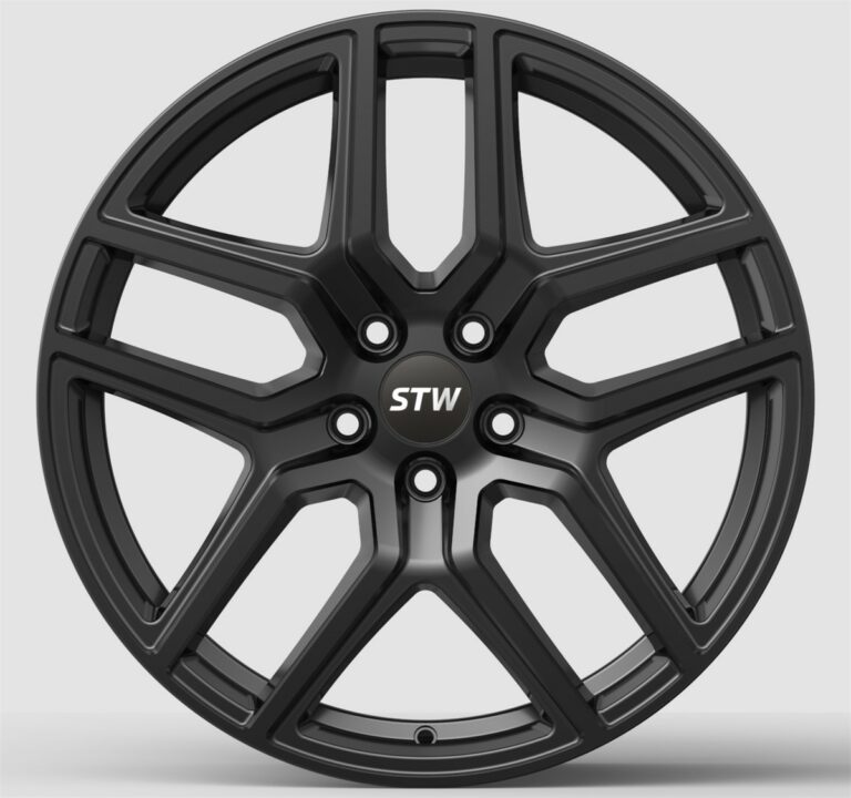 STW DRIVE GLOSSY BLACK 8.5x19 5112 ET42 CB57.1 Alumiinivanteet 138729 1.jpeg