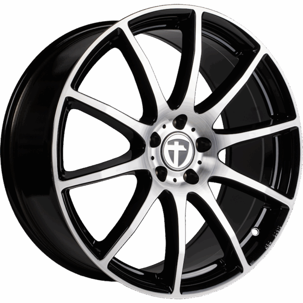 TOMASON TN1 BLACK POLISHED 8x20 5112 ET45 CB66.6 Vanteet 142188 1