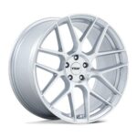 TSW TW002 LASARTHE GLOSS SILVER MACHINED 8x17 5/114.3 ET40 CB72.6