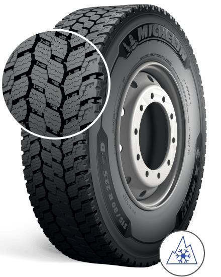 315/80R22.5 156/150L MICHELIN X MULTI GRIP D XL DRIVE