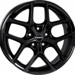 BORBET Y BLACK GLOSSY  5X 7x17 7/17 ET40 CB57.1